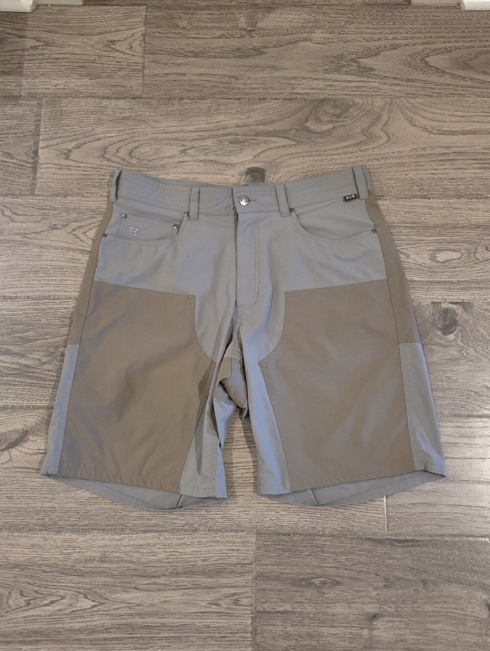 Howler Brothers Watermans Work ShortStretch Nylon - 2-Tone Tan - Size 36x9